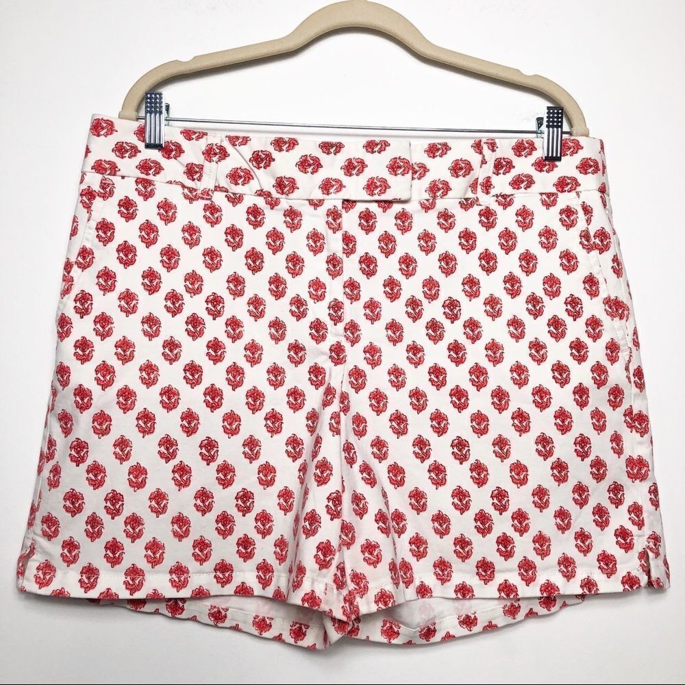 LOFT Blossom Riviera Shorts With 6" Inseam